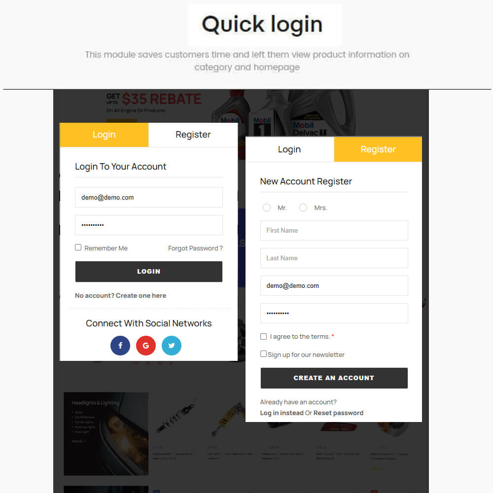 Autozpro- Premium Auto Parts Prestashop Theme