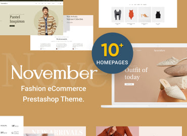 November Fashion Prestashop Theme