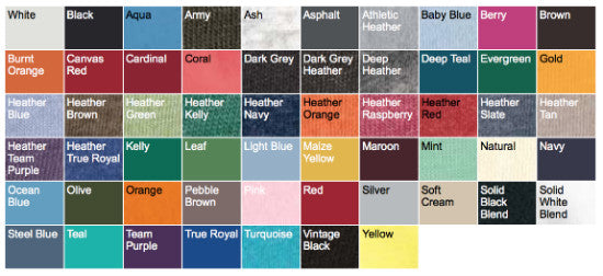 Download Bella Canvas 3001 Color Chart Free Shipping Off72 Id 5