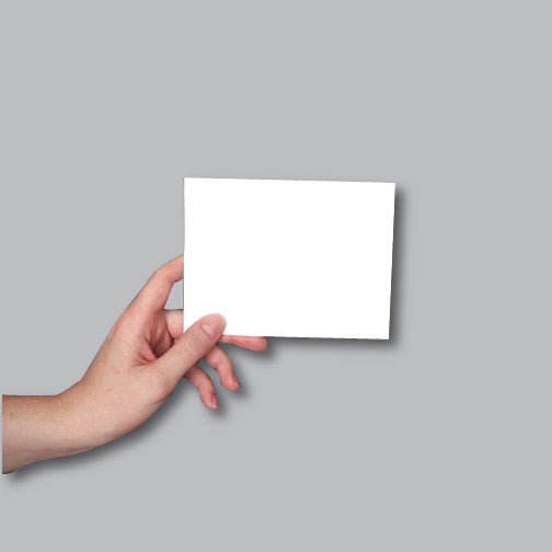 5X7 Blank Flat Cards - 32LB Bond - (Finish: Matte)