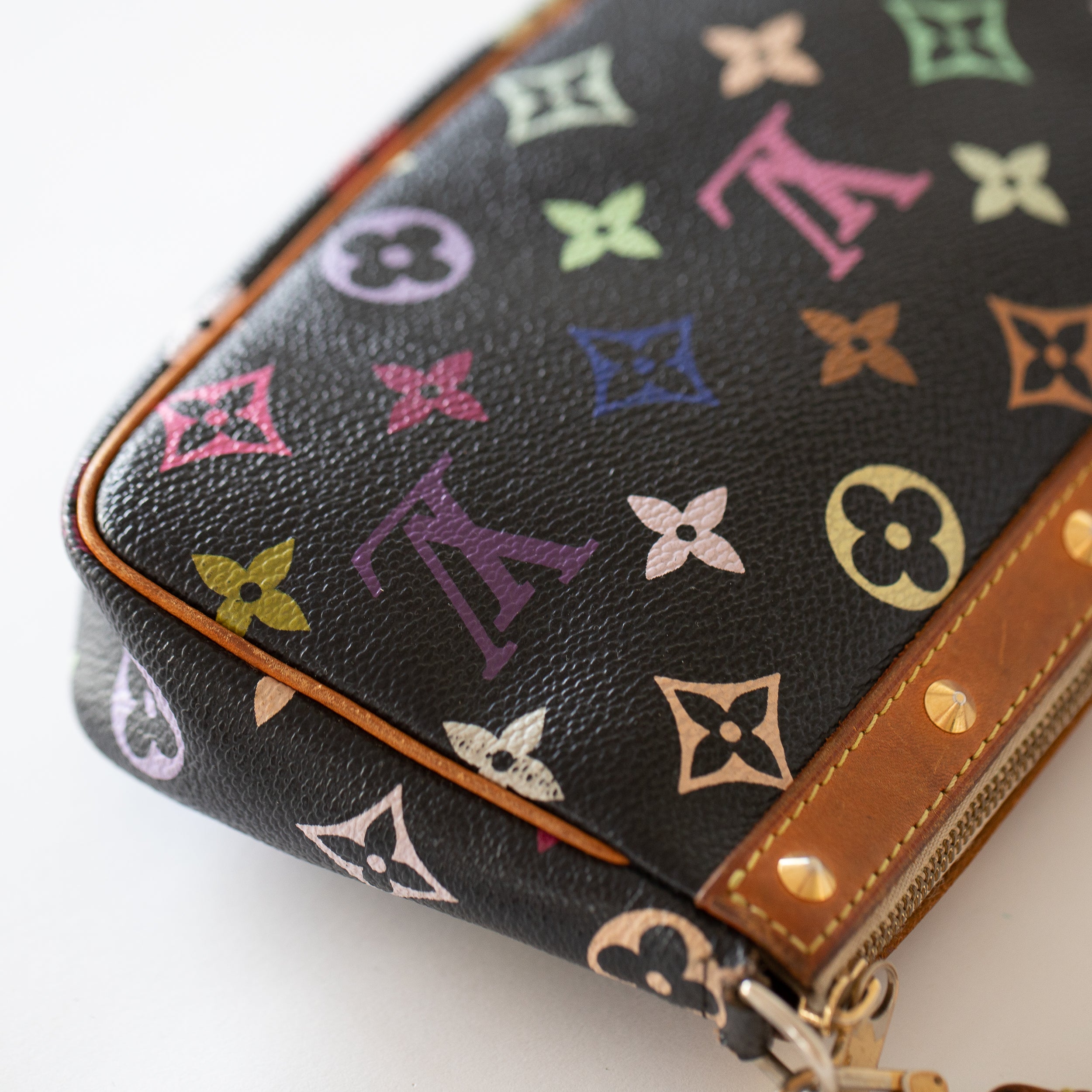 Louis Vuitton Takashi Murakami Sarah Long Wallet  Monogram Multicolor   PROVENANCE