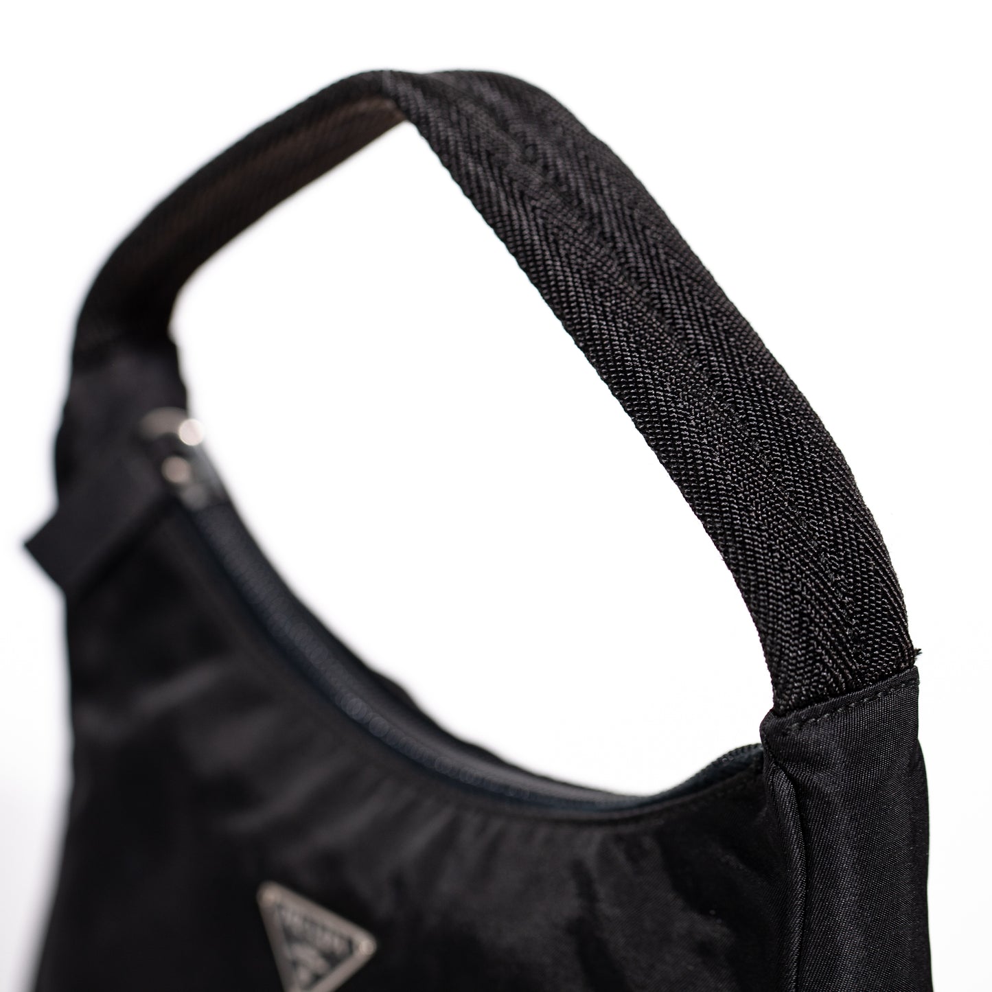 Prada Tessuto Nylon Black Mini Shoulder Bag – L'archivio