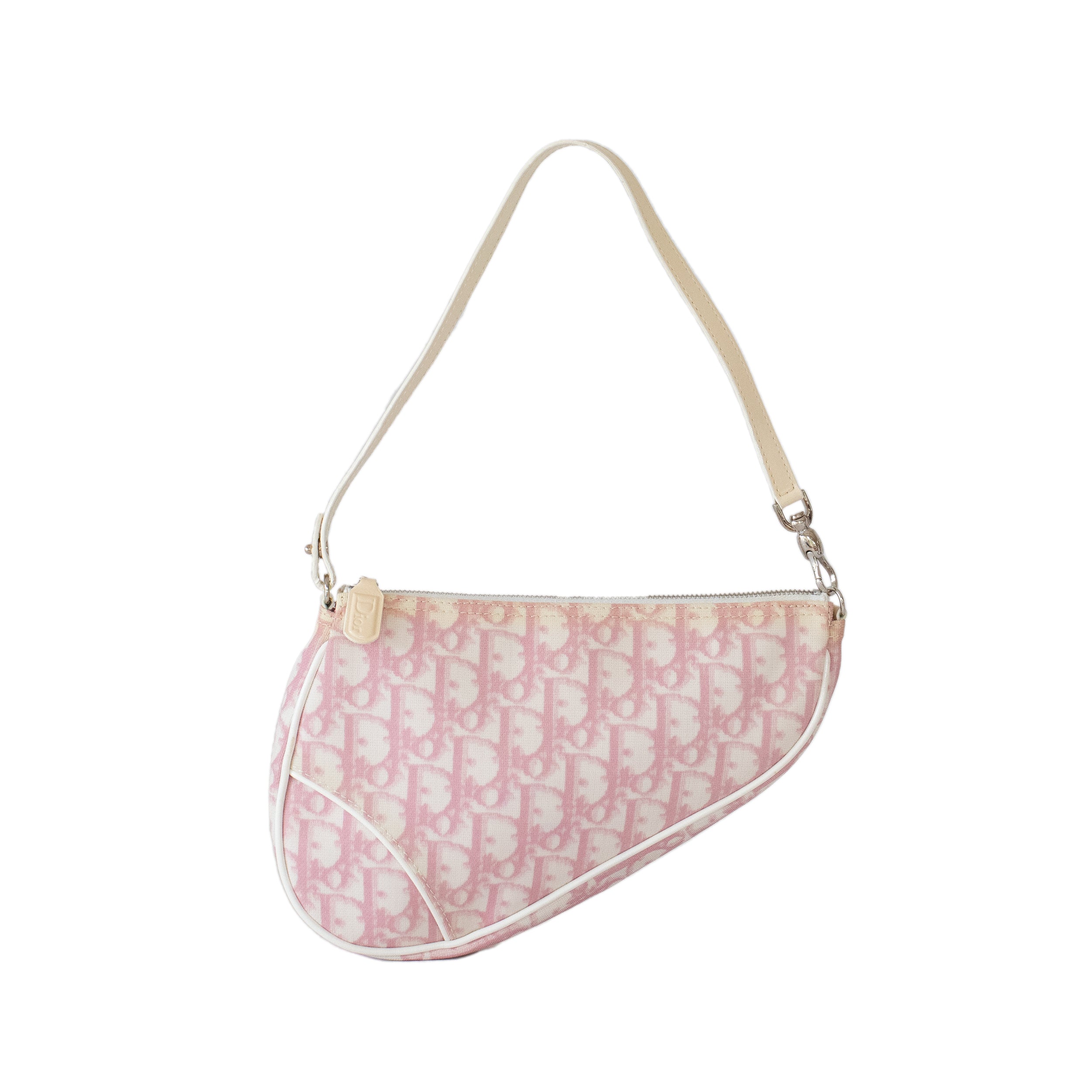 Dior Pink Leather Saddle Shoulder Bag Dior  TLC