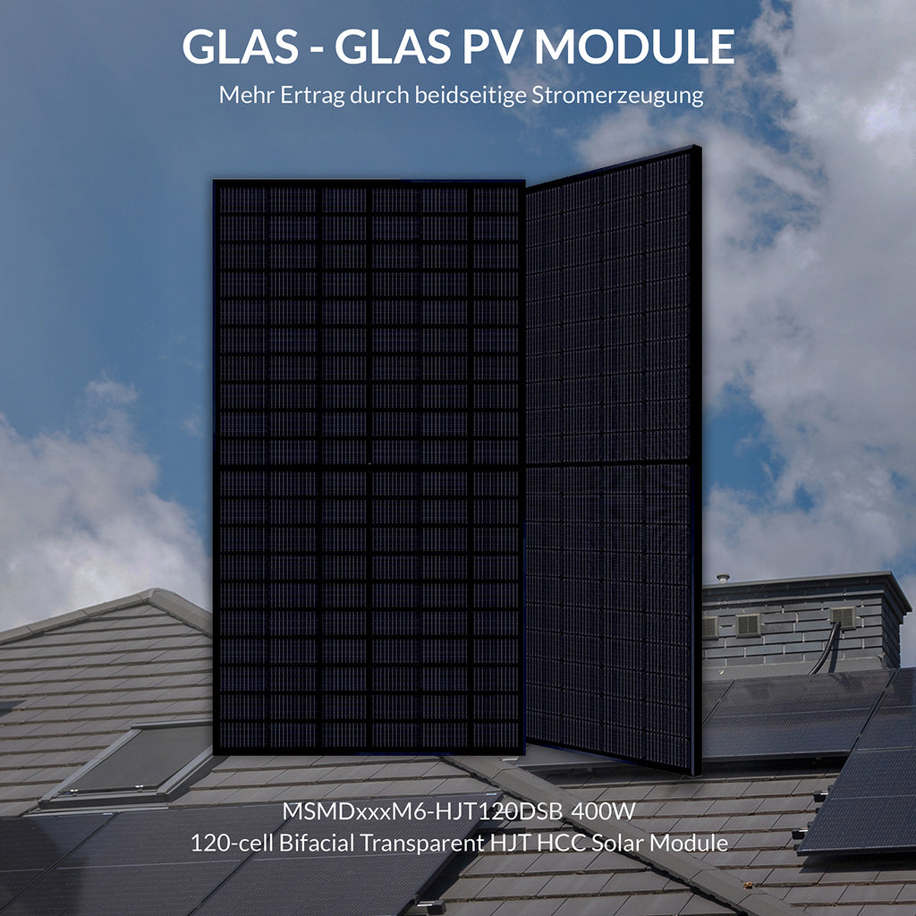 Solarmodul 400W, Glas Glas Solarmodul, Solarmodule 400W, Glas Glas Solarmodule