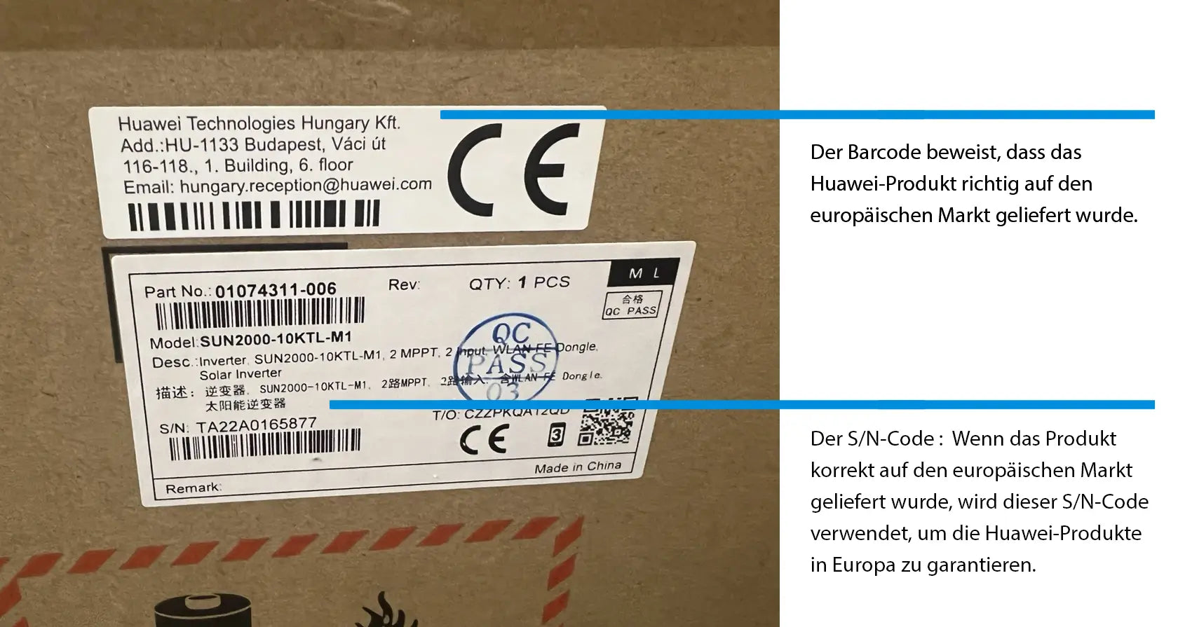 Huawei szürke import