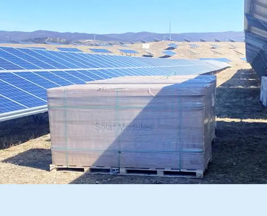 Mini estación solar de energía