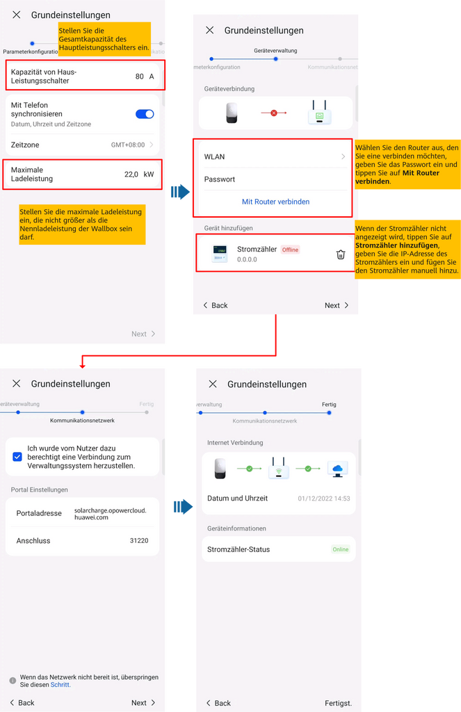 Huawei Fusioncarge, Fusion Solar Login, Huawei Wallbox