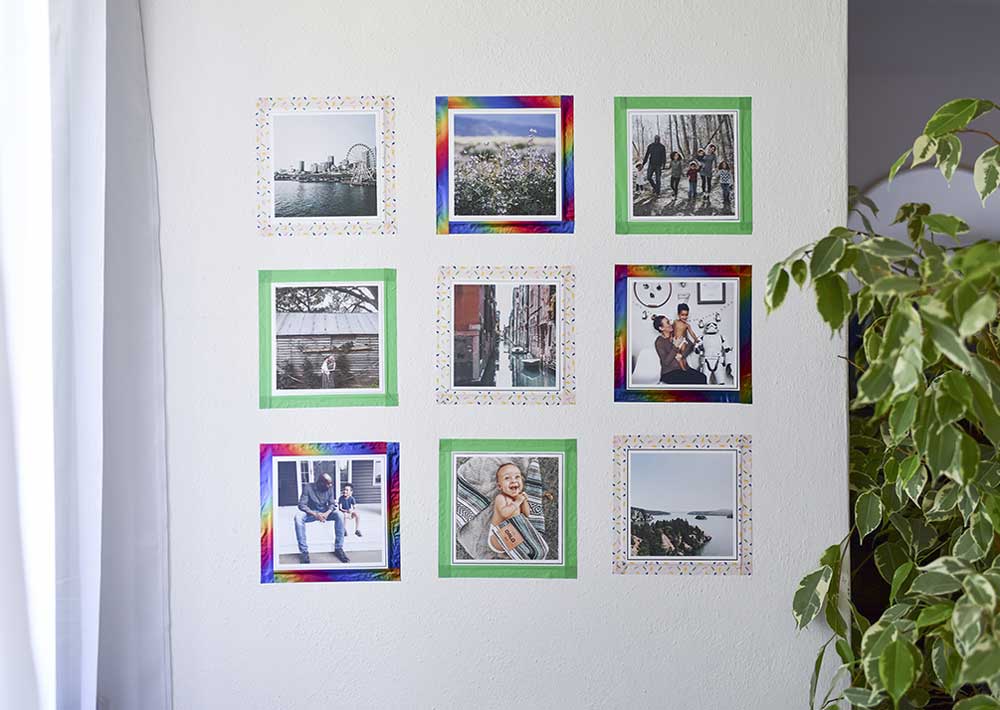 washi-tape-photo-frames