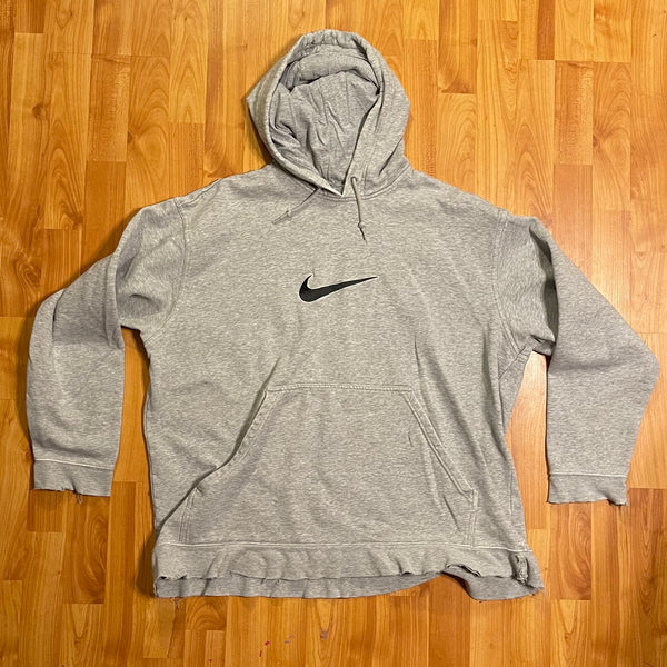 distressed nike hoodie