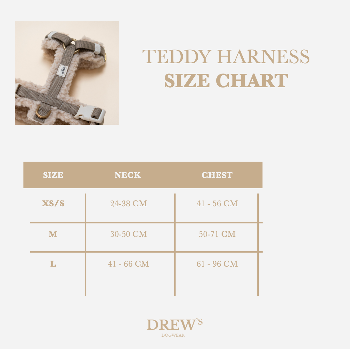 Size-chart-Teddy-harness