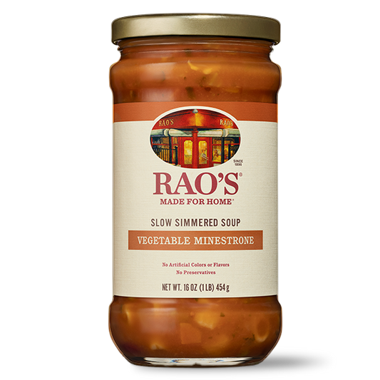 Rao's Homemade Soups Variety Pack of 6 Flavors- Raos Tomato Basil Soup,  Raos Italian Wedding Soup, Raos Chicken Noodle Soup, Raos Pasta Fagioli  Soup