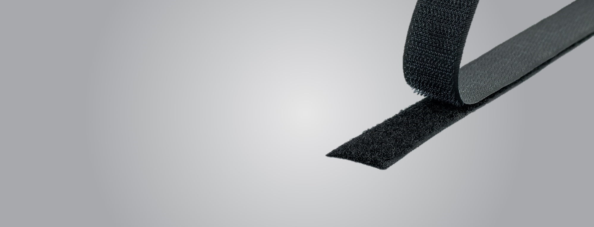 Ruban velcro crochet à coudre 20 mm noir, The Solution Shop