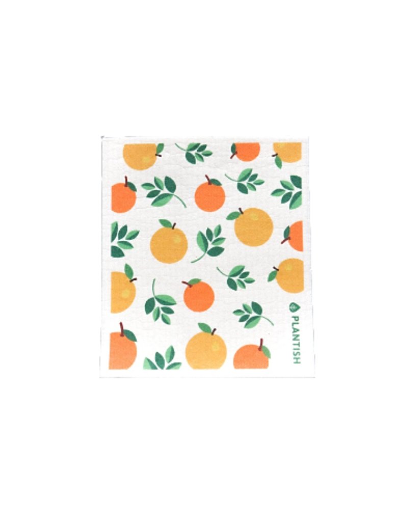 image for Orange Cuties - Swedish Sponge Cloth