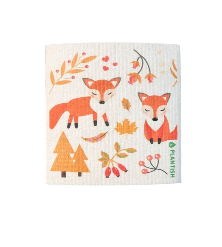 image for Foxes - Swedish Sponge Cloth