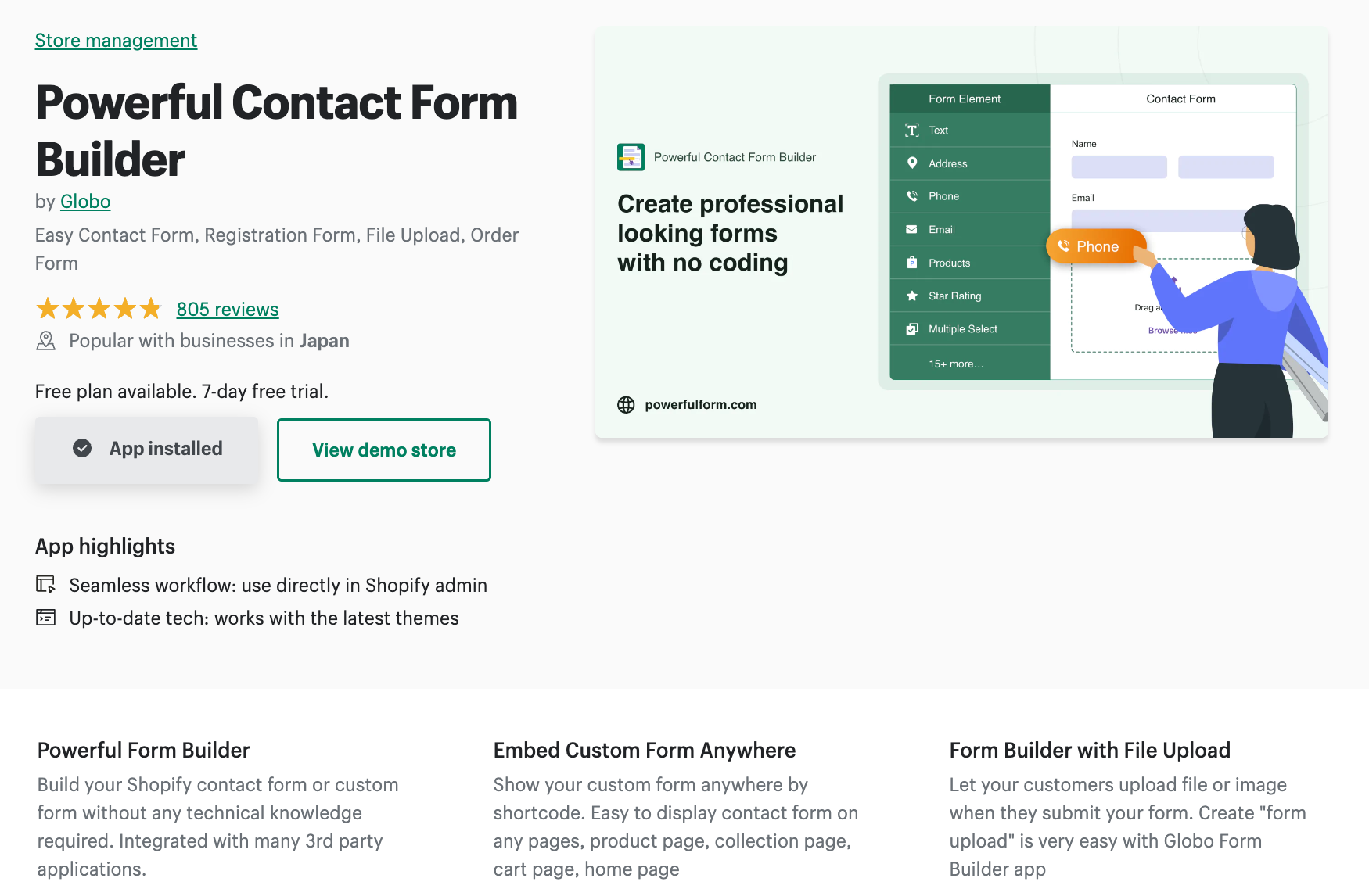 Powerful Contact Form Builder