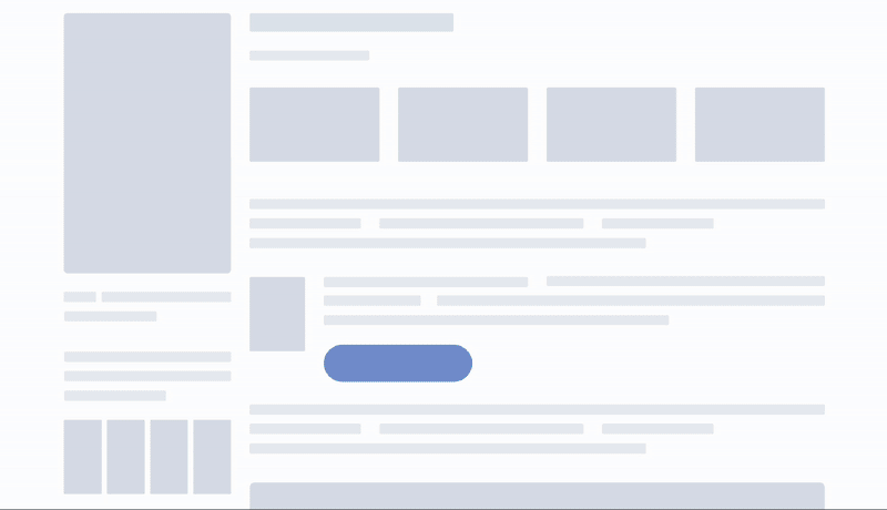 アニメーション付きのポップアップ