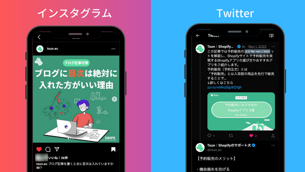 SNSでブログ記事を再活用した事例