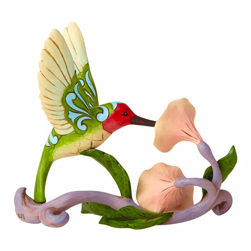 Blossoms and Beauty (Hummingbird Figurine) - Heartwood Creek by Jim Shore