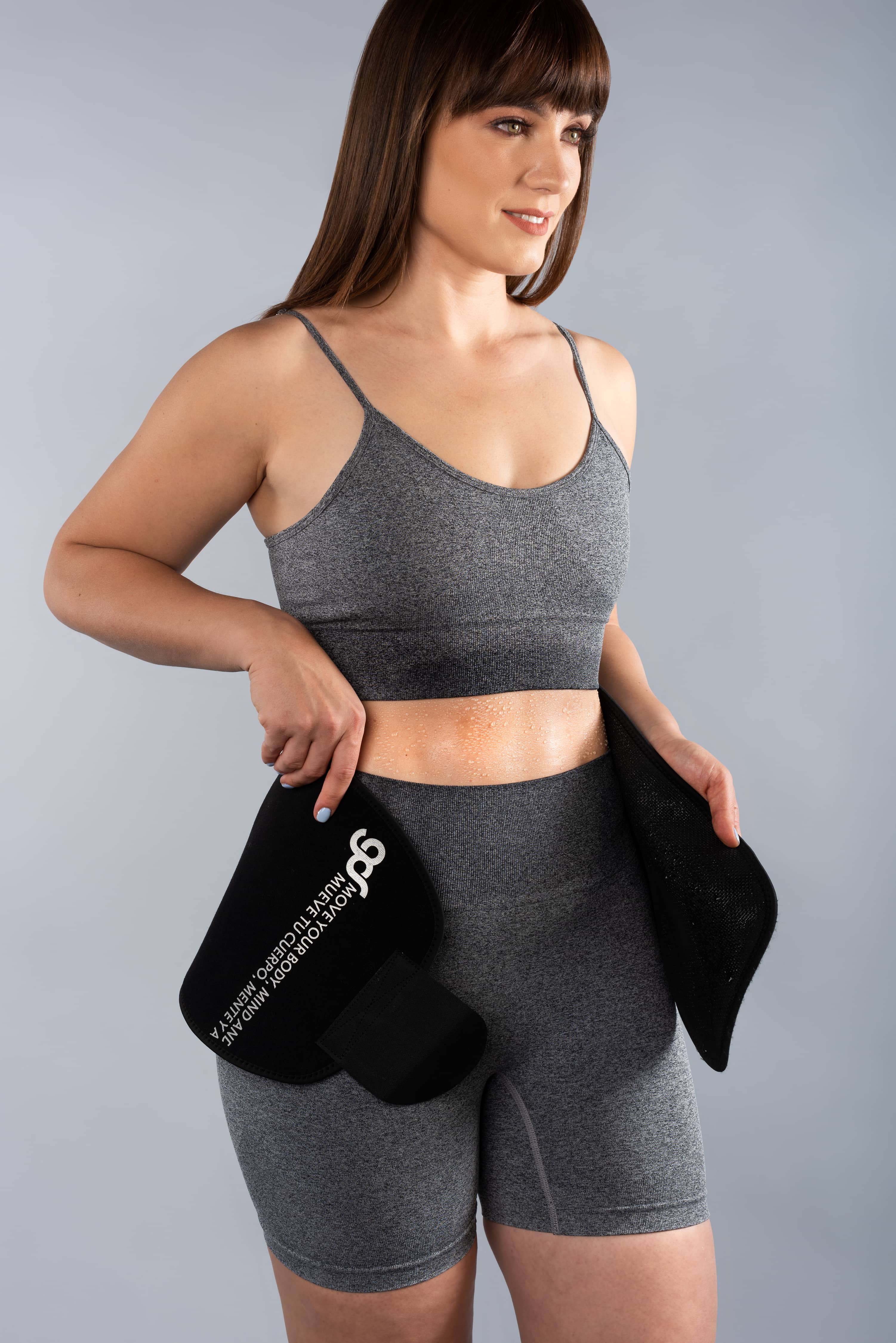 Whether you wear your belt on top or underneath your clothes, the full back  and midsection coverage from our JSCULPT™ Fitness belts is going down so  we