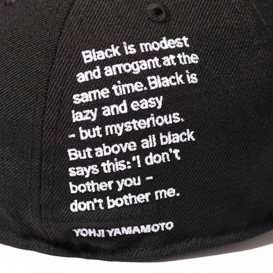 LP 59FIFTY Yohji Yamamoto SS23 シグネチャーロゴ ブラック