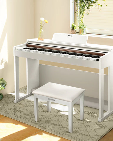 Piano digital blanco Donner DDP-100