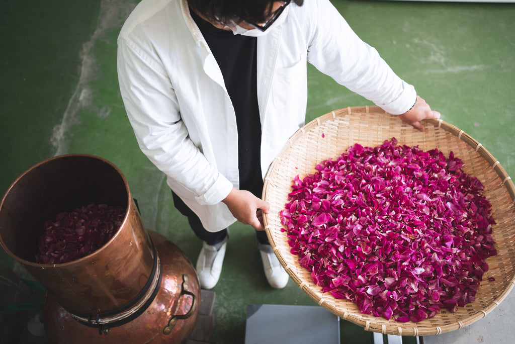 フレッシュな「rosa rugosa」ができるまで