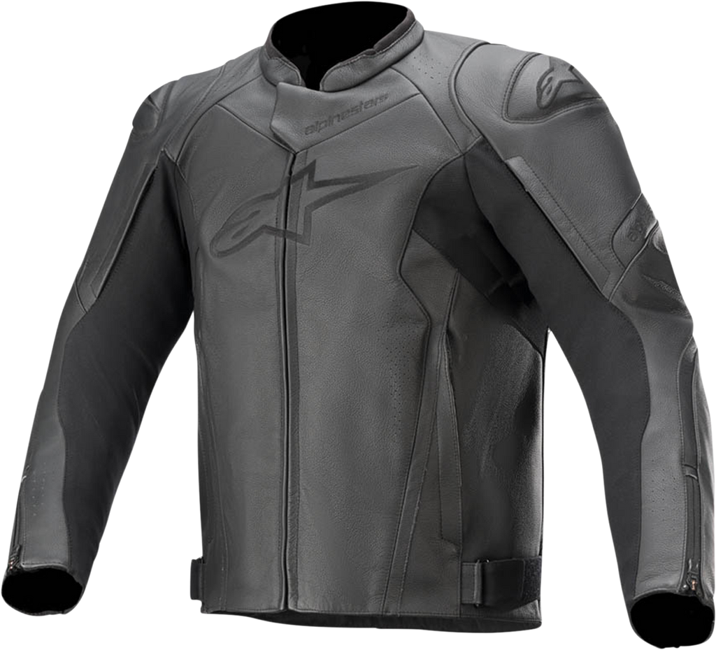 ALPINESTARS Faster v2 Leather Jacket - Black - 50 3103521-1100-50