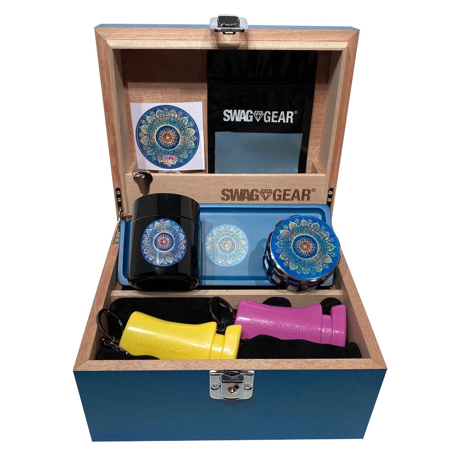 Pineapple Stash Box Combo - Original Wood Stash Box Combo – Swag Gear