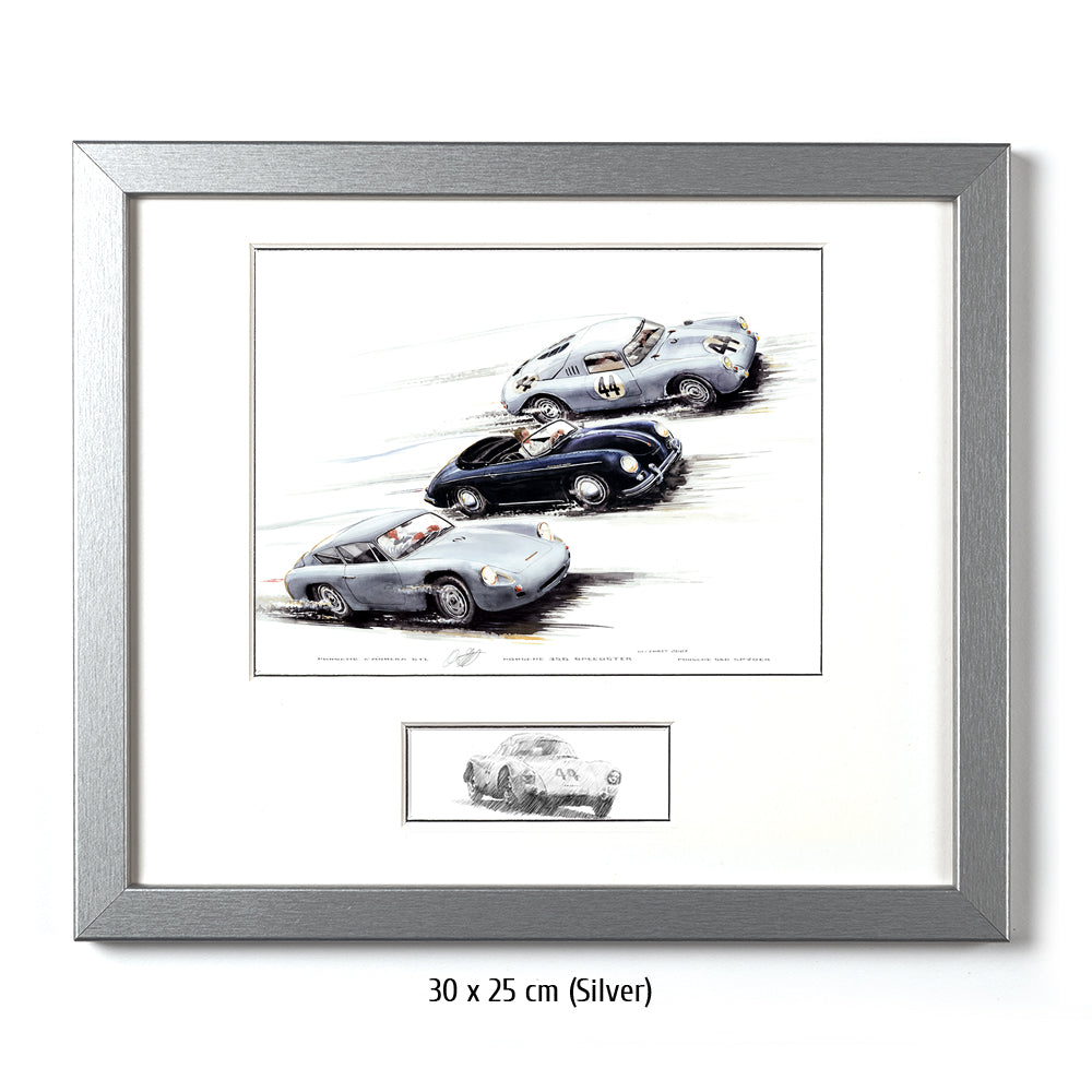 0118 Porsche 356 Abarth Carrera GTL, Porsche 356 Speedster, Porsche 5 –  Uli's Racing Legends