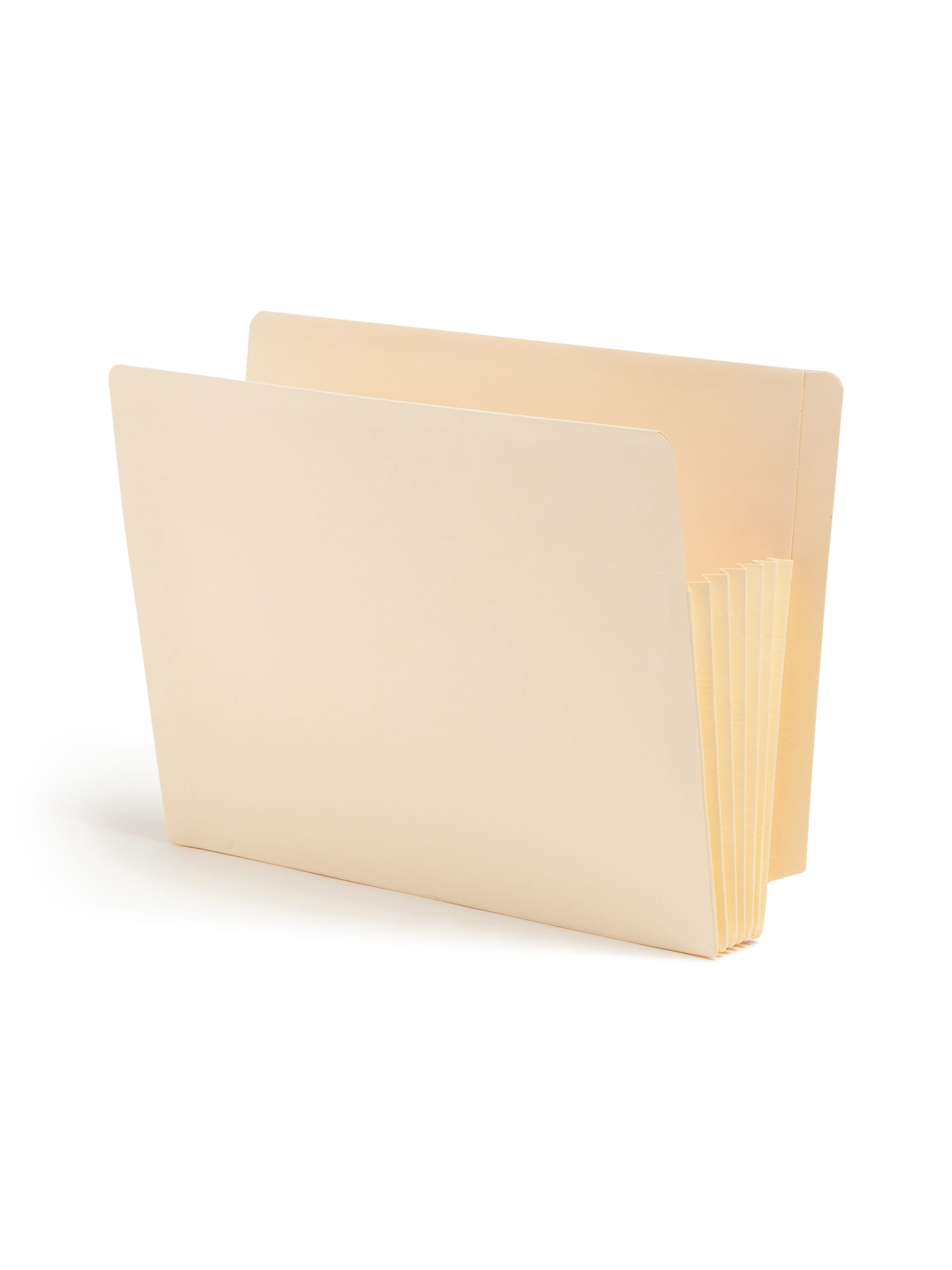 TUFF® Extra-Wide Reinforced End Tab File Pockets, Straight-Cut Tab, 5-1/4 inch Expansion