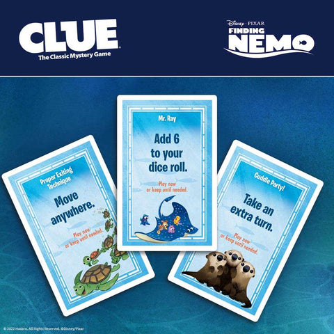CLUE: Finding Nemo
