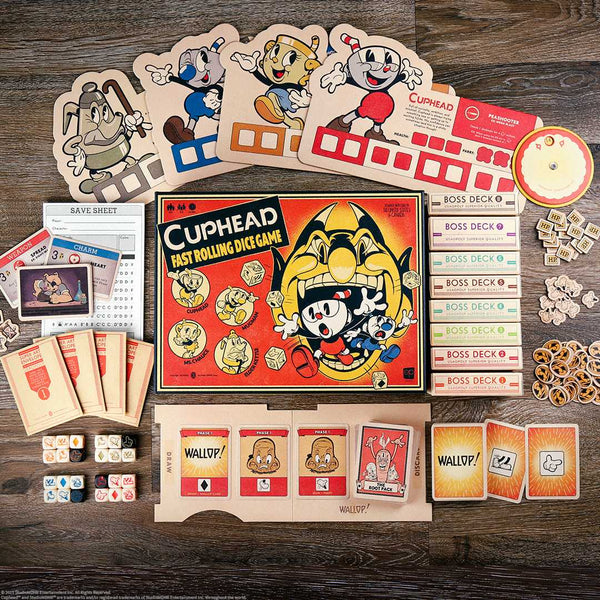 Cuphead Fast Rolling Dice Game