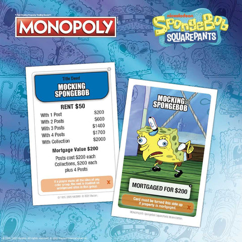 SpongeBob Meme Monopoly