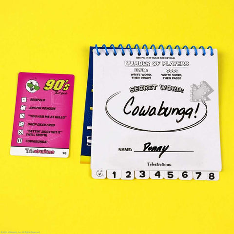  Telestrations 80s and 90s Expansion Pack