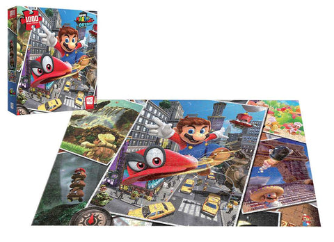 Mario Kart Rainbow Road 1000 pc Puzzle - Cape Fear Games
