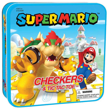 CHECKERS & TIC TAC TOE: Super Mario™ – The Op Games