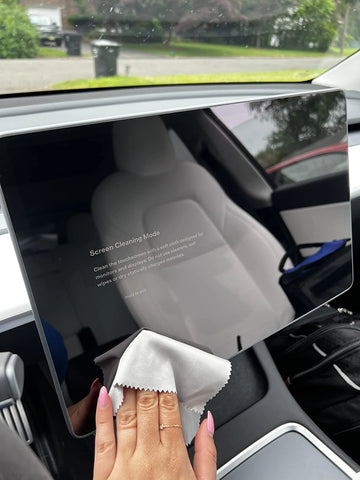 How to Keep Tesla Screen Clean  2-in-1 Cleaner & Wipe from