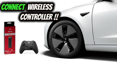 How to Connect Xbox Controller to Tesla Model 3