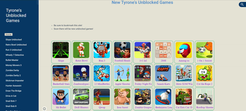 Tyrone's Unblocked Games: The Ultimate Guide