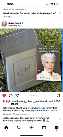 Maye Musk signs cyberbackack