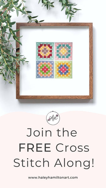 Join the Free 2022 Summer Cross Stitch Along with Fat Quarter Shop