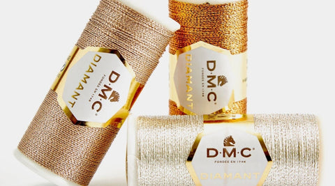 DMC Diamant Metallic Embroidery Floss Thread
