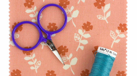 Purple Putford Embroidery Scissors