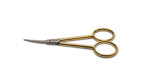 Gold Curved Tip Embroidery Scissors