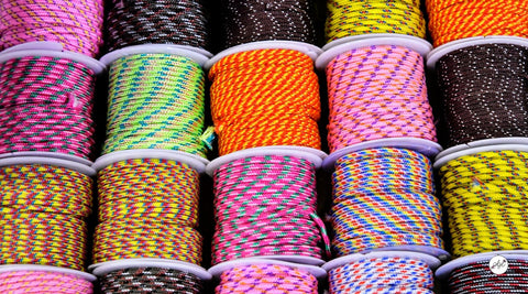 Organizing Embroidery Floss onto Thread Spools