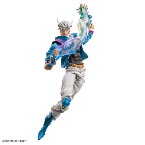 JOJO PART 3 - Jotaro Kujo - Figure Super Action Legend 16cm :  : Figurines Medicos Jojo's Bizarre Adv.
