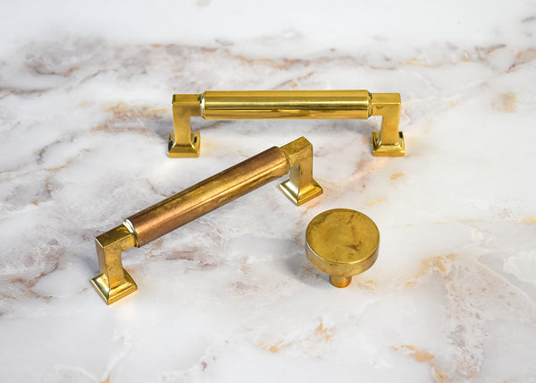 Unlacquered Brass Hardware