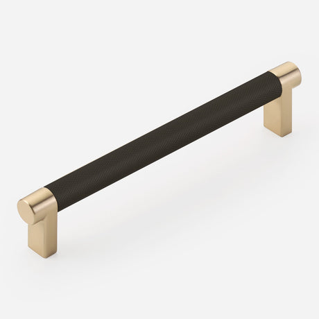 11712, Edge Pull - Bullnose - 12, Classic Brass Edge Pulls