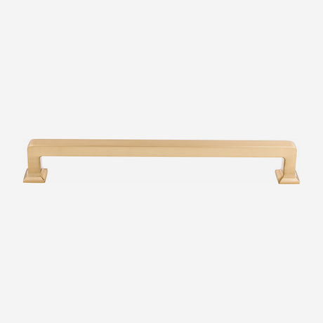 Malin Brass Drawer Shell Pull Handle 3.7