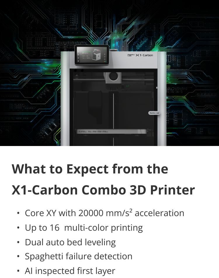 Bambu Lab X1C Printfarm Bundle - 6 Printers